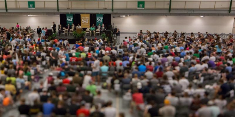 New students dive into college life this week