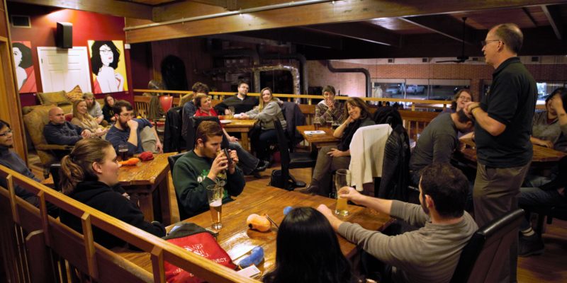 Bring your thirst for knowledge to Research on Tap