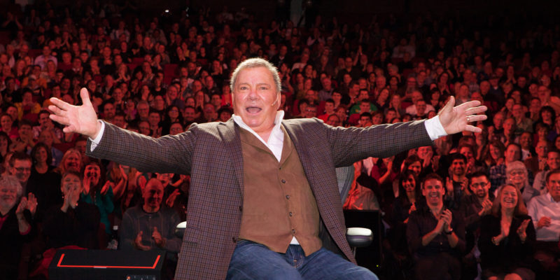 Tickets available for William Shatner’s Sunday show