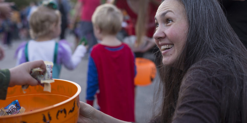 Ghoul all out on Halloween