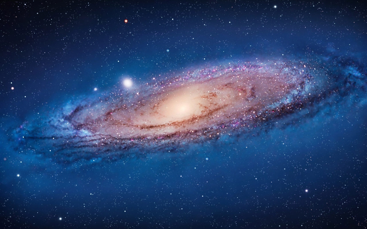 Andromeda Galaxy stock image