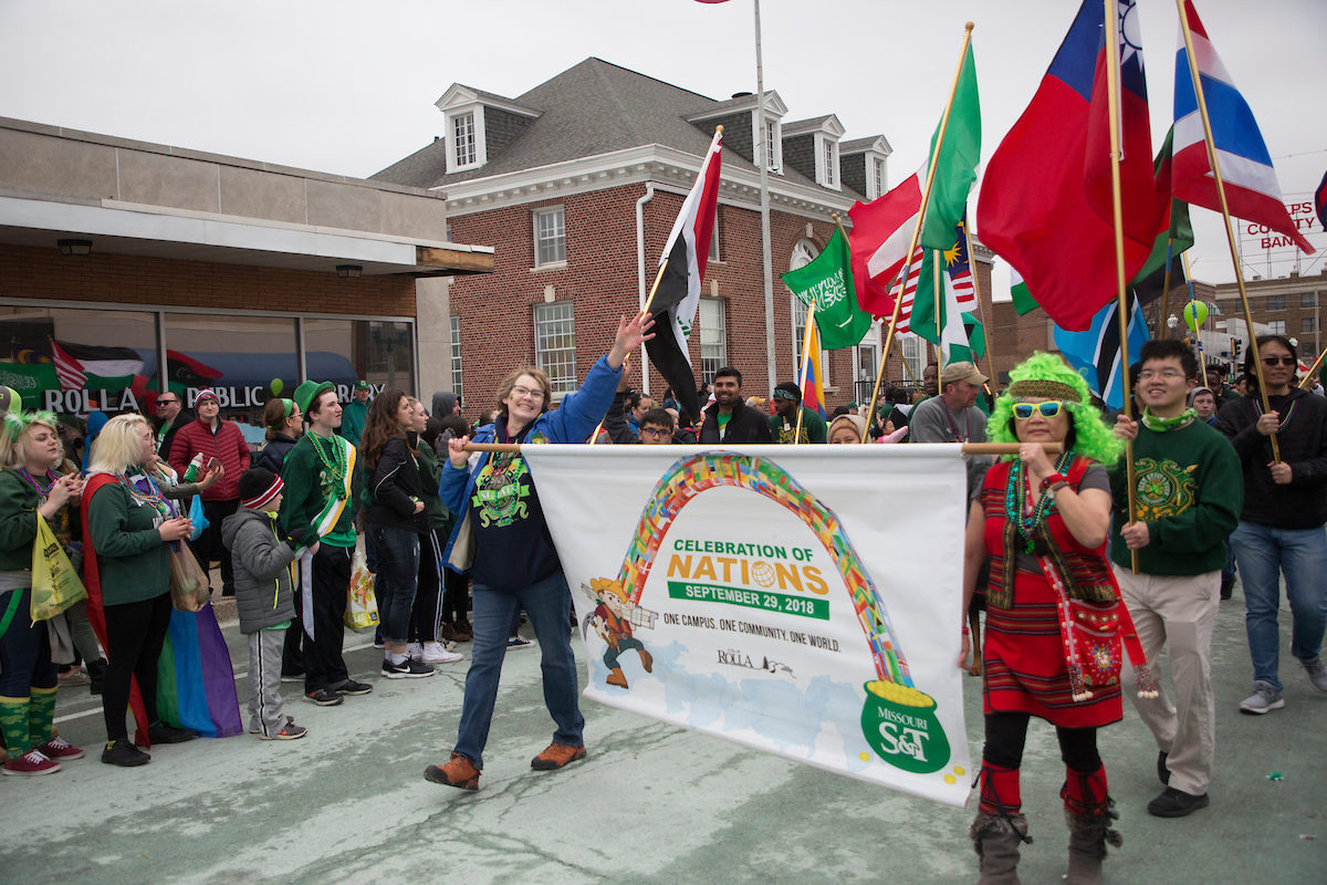 Celebration of Nations walkers in 2018