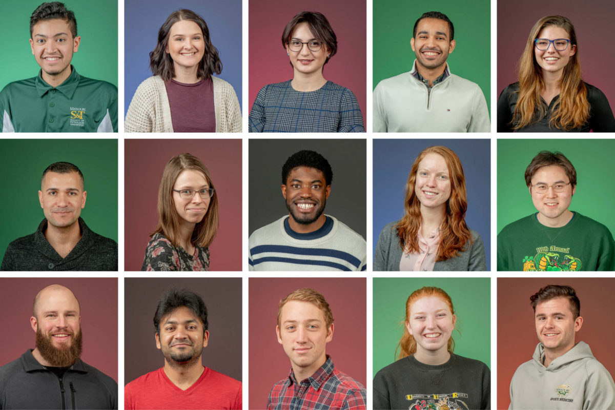 Collage of student portraits
