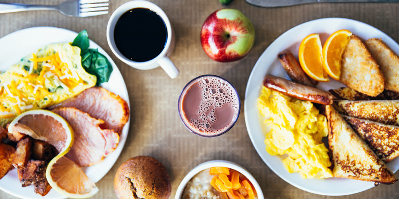 Get free breakfast March 4