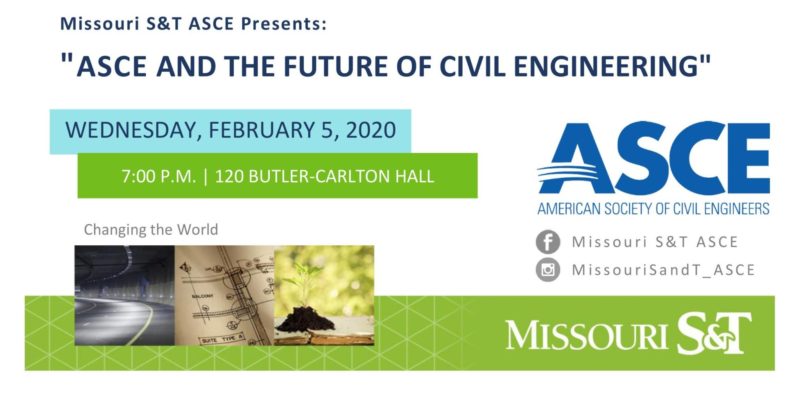 President-Elect of Civil Engineering Society to speak at S&T