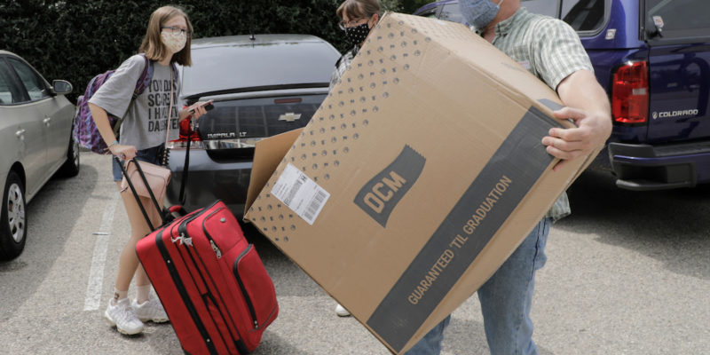 Miners moved in, classes start Monday