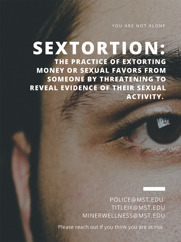 Missouri Sandt Econnection What Is Sextortion