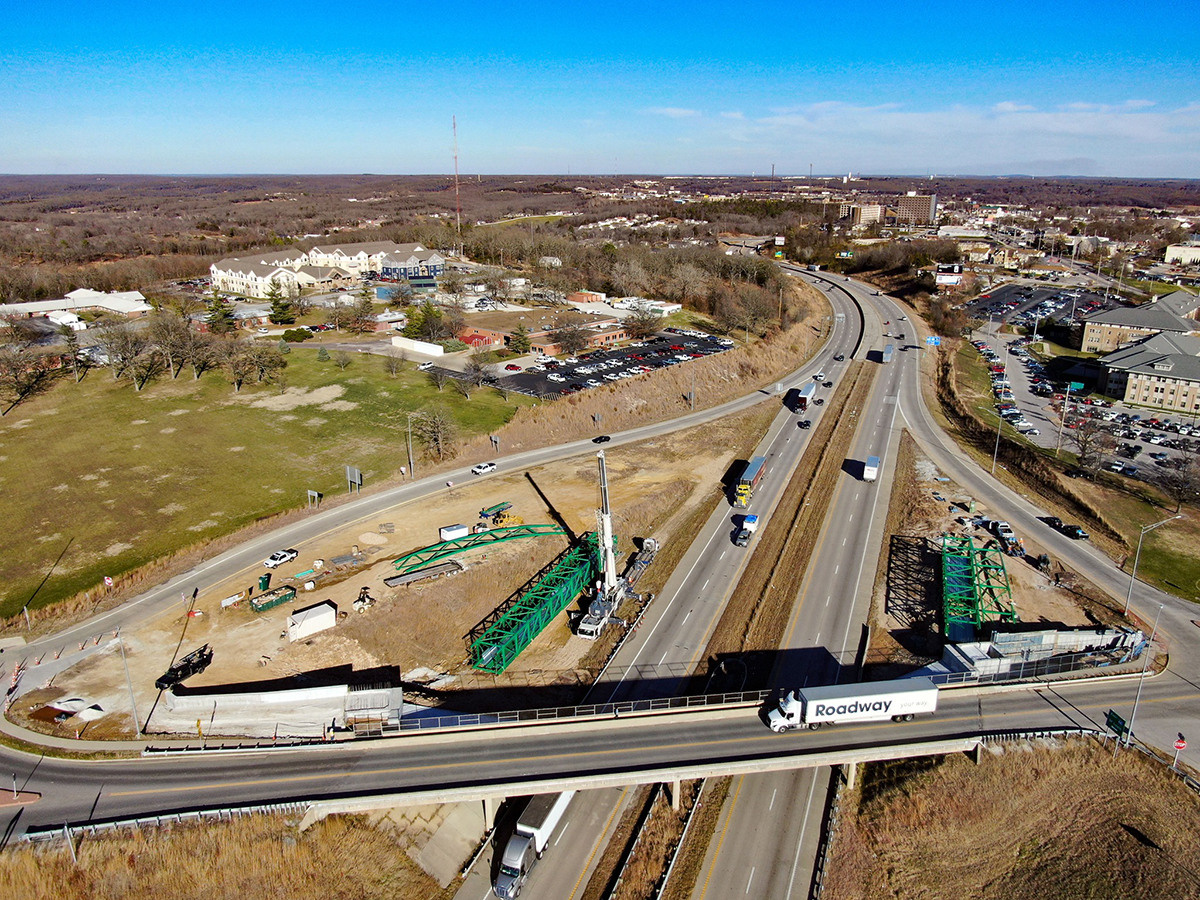 Bridge Mst Missouri S&T – eConnection – Update: Pedestrian bridge construction to ...
