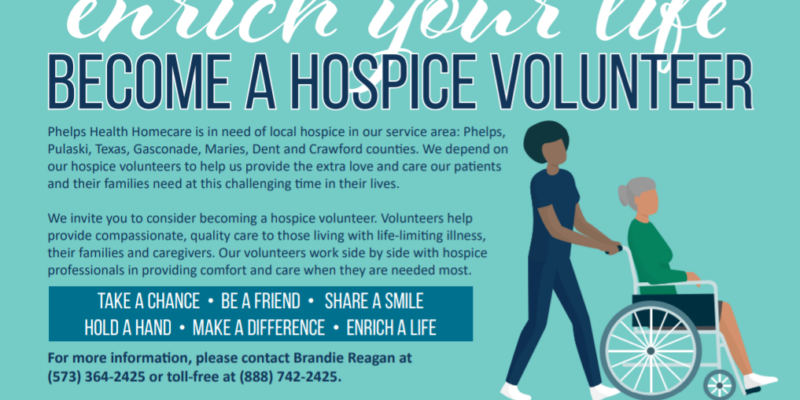 Become a hospice volunteer