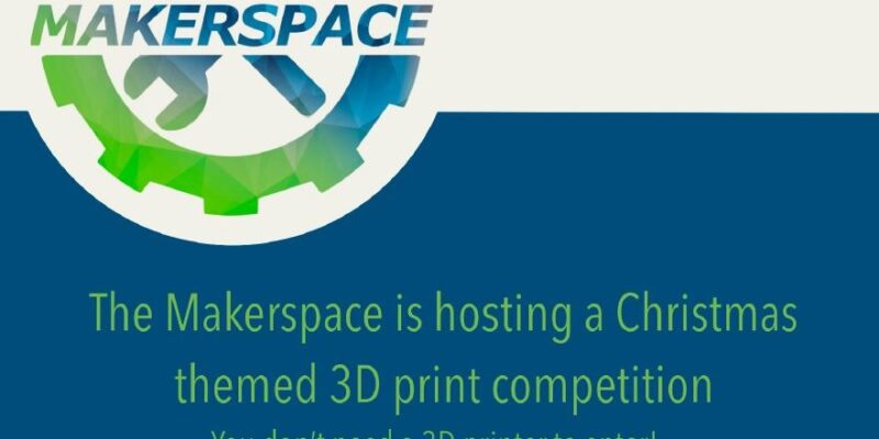 Holiday-themed 3D design competition submissions due Monday