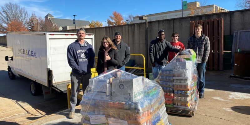 MSE collects thousands of cans of food for area families