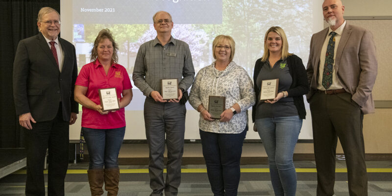 Faculty, staff honored with CEC awards
