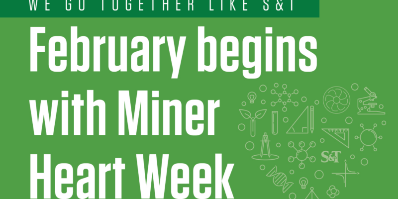 Miner Heart Week begins Feb. 1