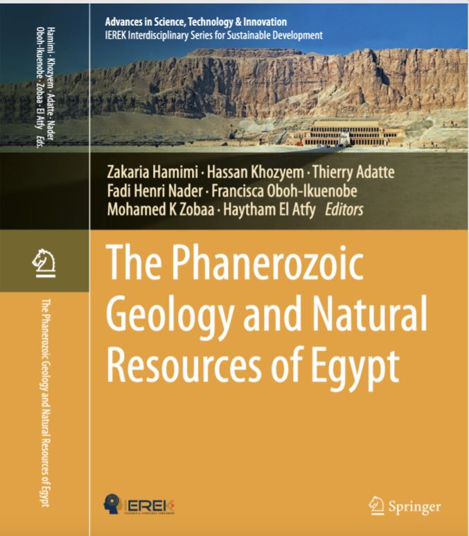 Book cover of The Phanerozoic Geology and Natural Resources of Egypt