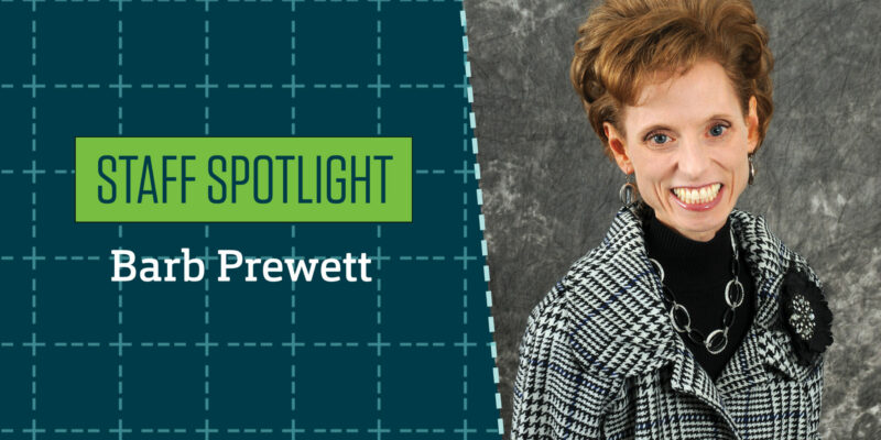 Staff Spotlight: Barb Prewett