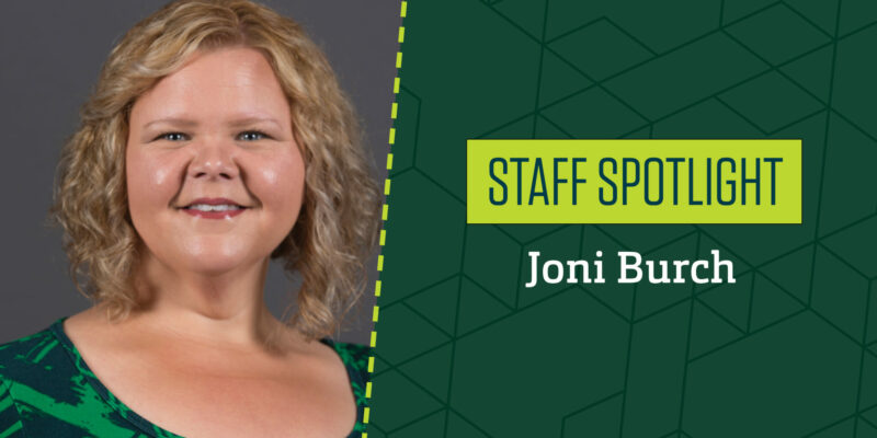 Staff Spotlight: Joni Burch