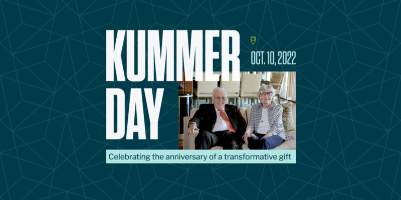 Celebrate Kummer Day Oct. 10