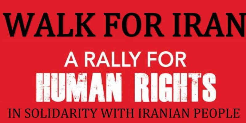 Join Wednesday’s “Walk for Iran” event