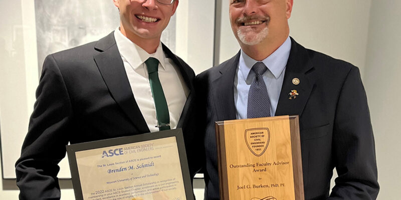ASCE honors S&T civil engineering faculty, students