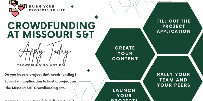 Crowdfunding Applications Open