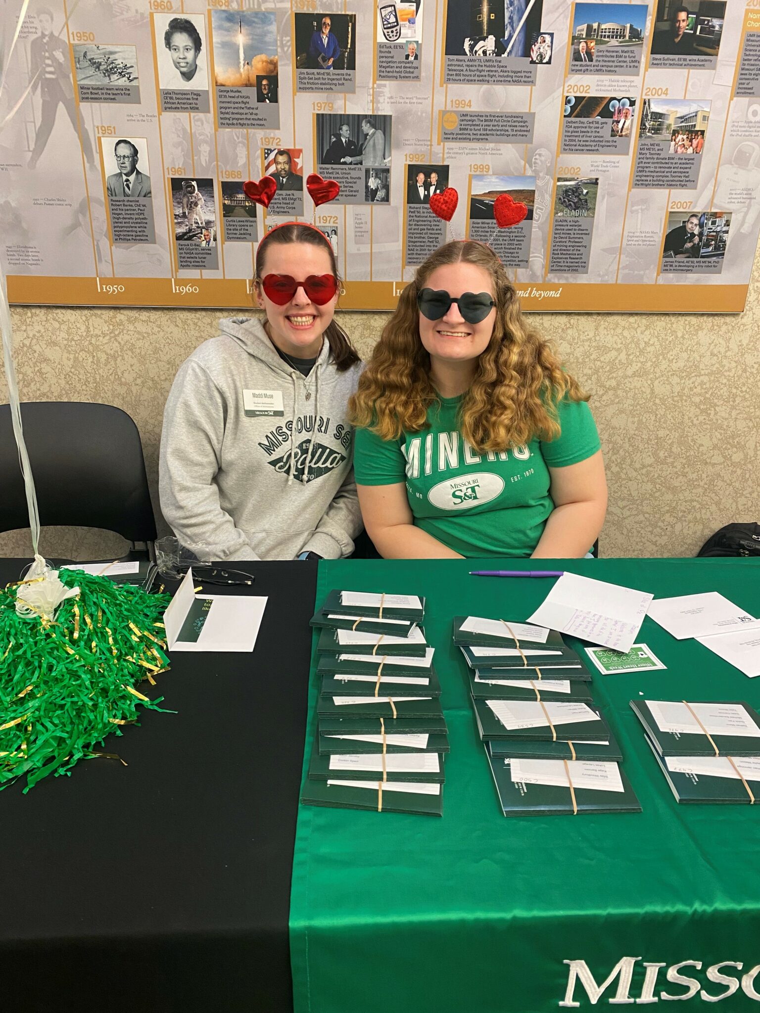 Missouri S T EConnection Miner Heart Week A Big Success 