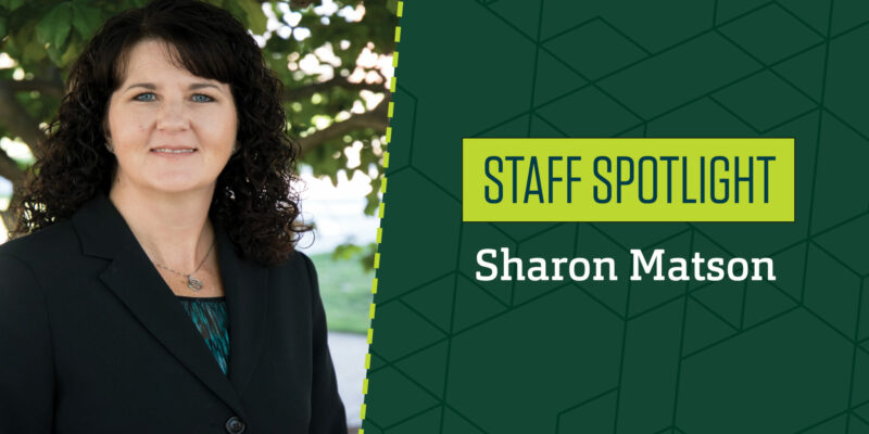 Staff Spotlight: Sharon Matson