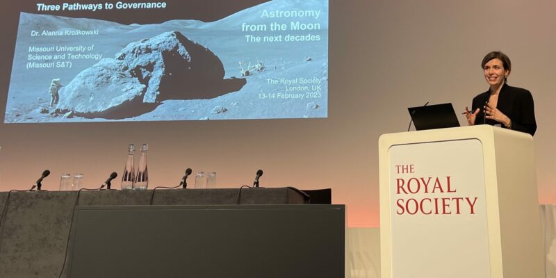 Krolikowski quoted in ‘Nature’ on moon mission policy