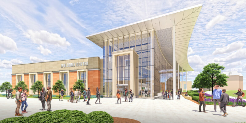 Attend Welcome Center groundbreaking on April 20