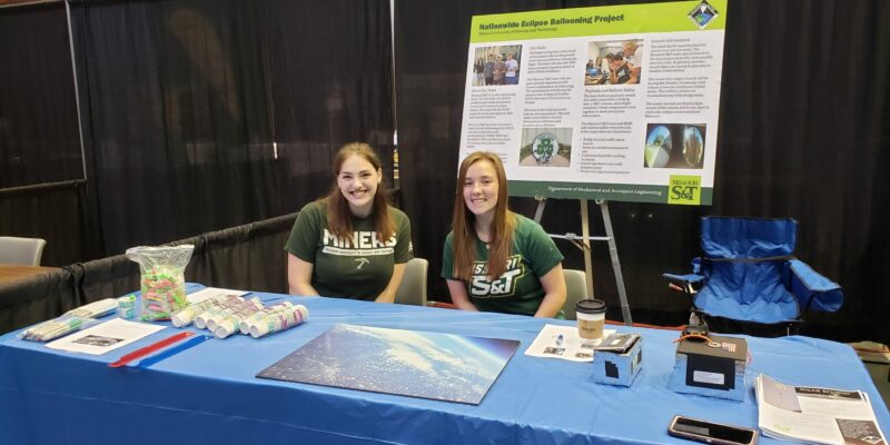 Nationwide Eclipse Ballooning Team Presented at the Missouri Solar Eclipse Expo in Cape Girardeau