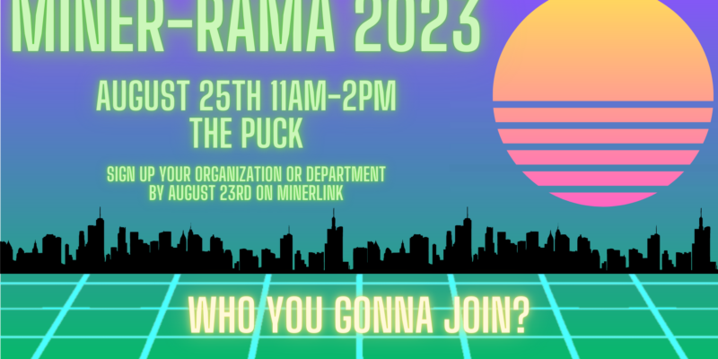 Sign up for Miner’Rama