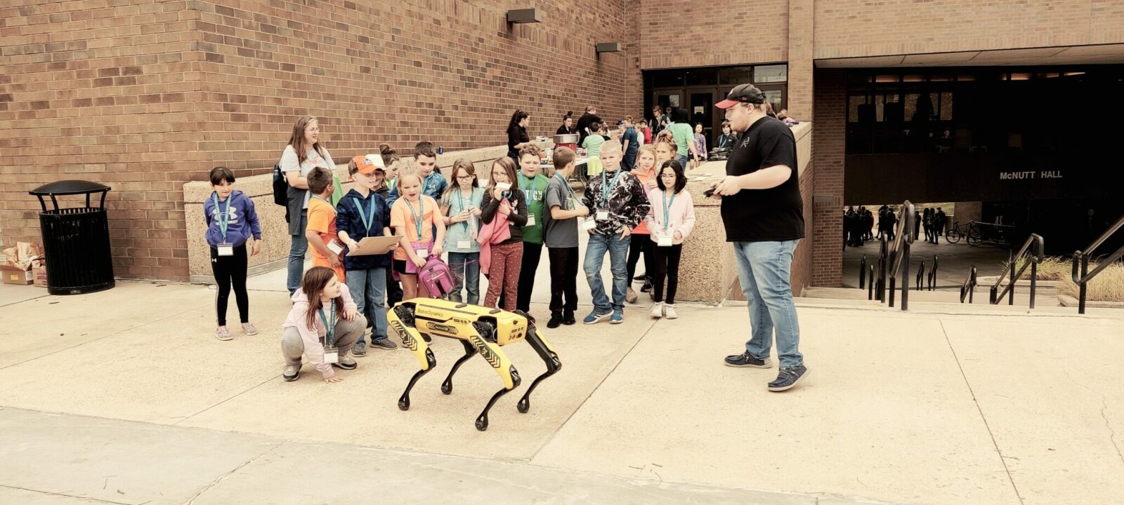 Spot the Robodog at 2022 National STEM Day.