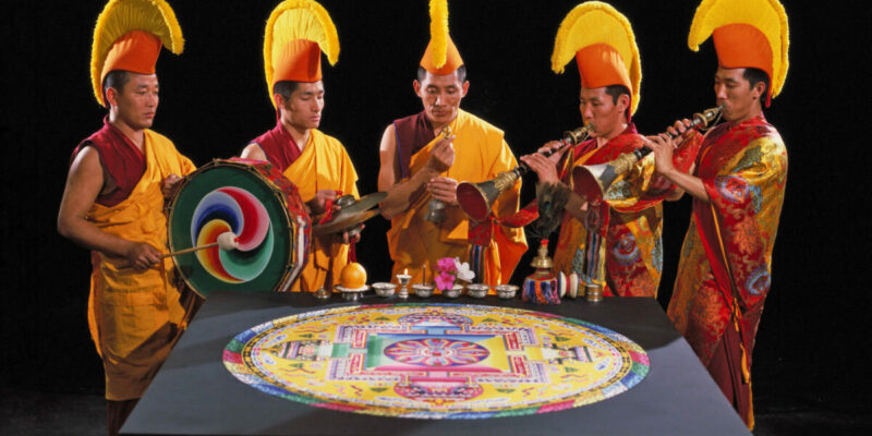 Tibetan Buddhist monks to construct sand mandala painting in Havener Center
