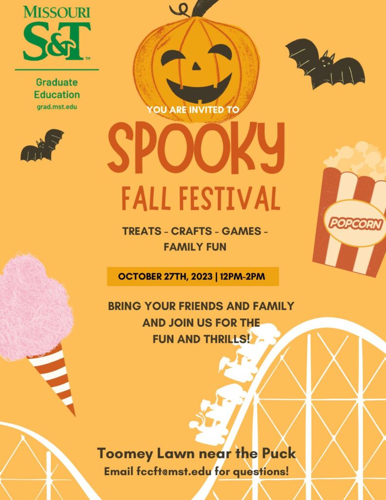 Missouri S&T eConnection Join us for a Grad Education Spooky Fall