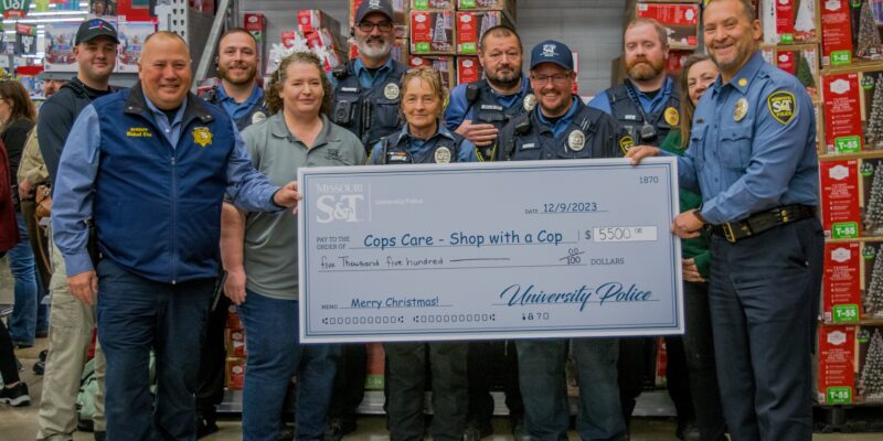 S&T Police raise $5,500 for ‘Shop with a Cop’