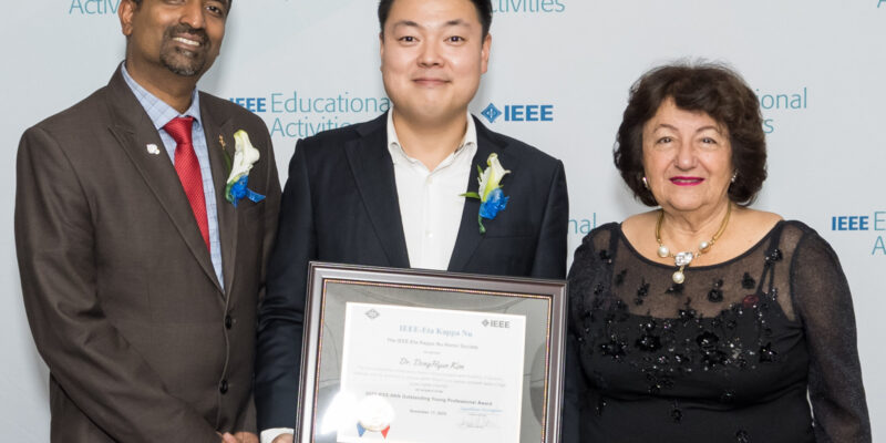 Kim earns IEEE-HKN young professional award