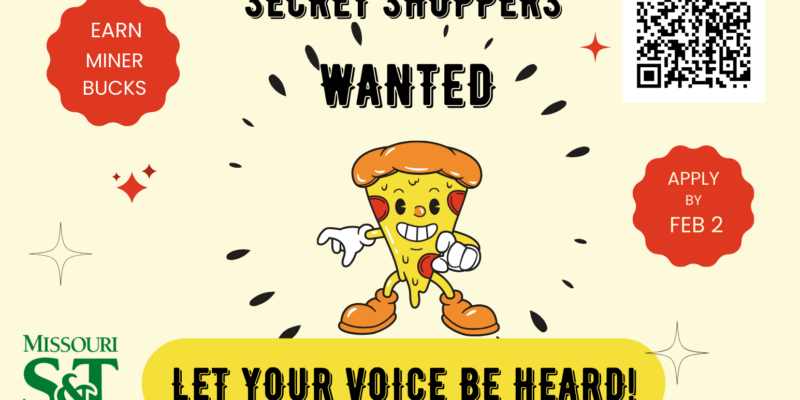 Secret shoppers wanted