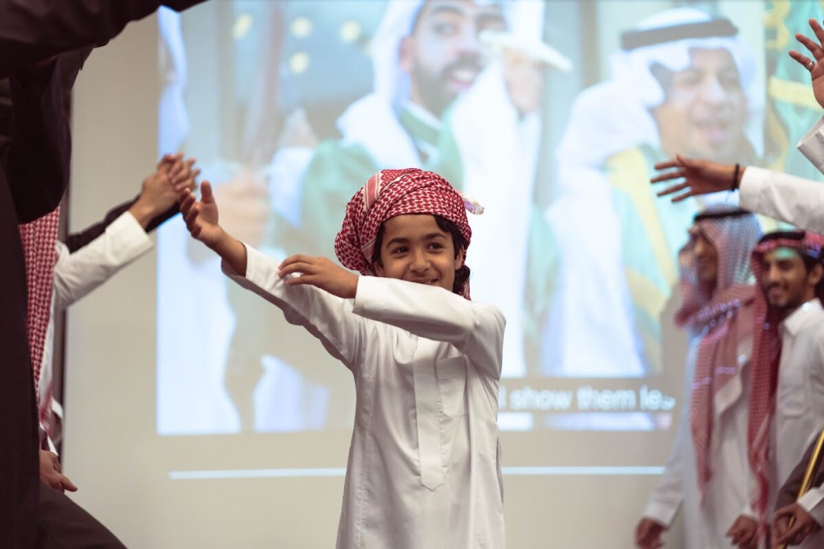 Saudi-Child-at-Saudi-Night. Saudi Arabia Student Association.
