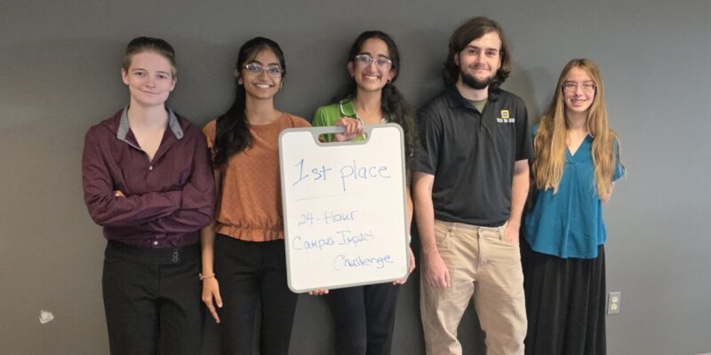 Students shine in Campus Impact Challenge  