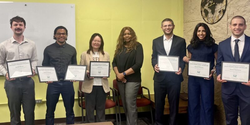 CEC honors nine Ph.D. students