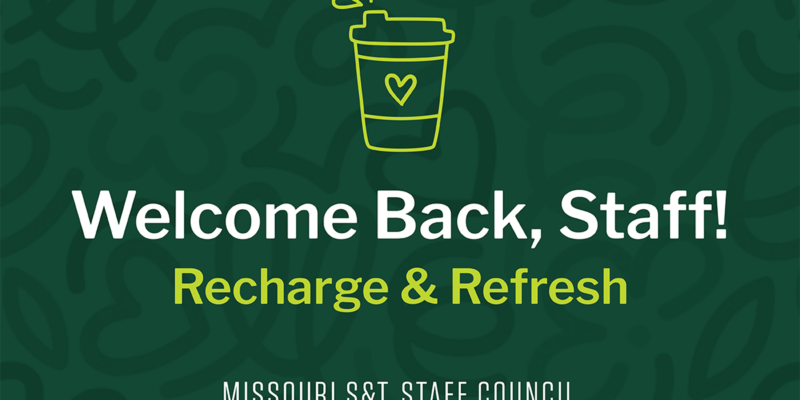 Staff Council to host Recharge and Refresh event Sept. 9
