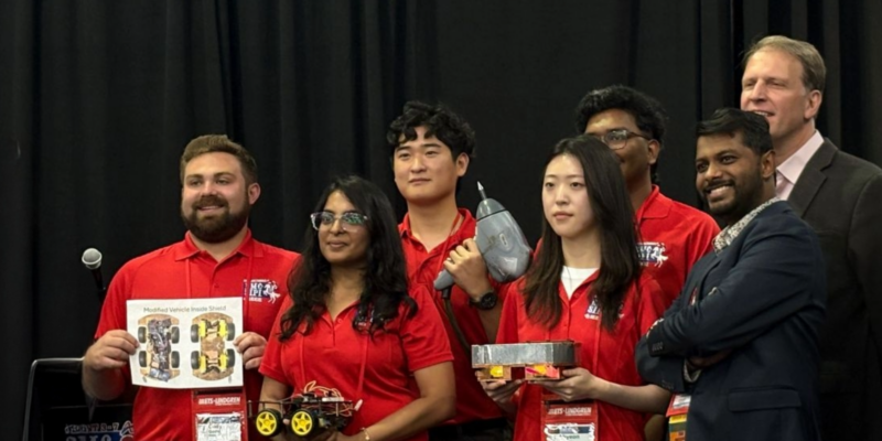 ECE graduate students win IEEE hardware design competition