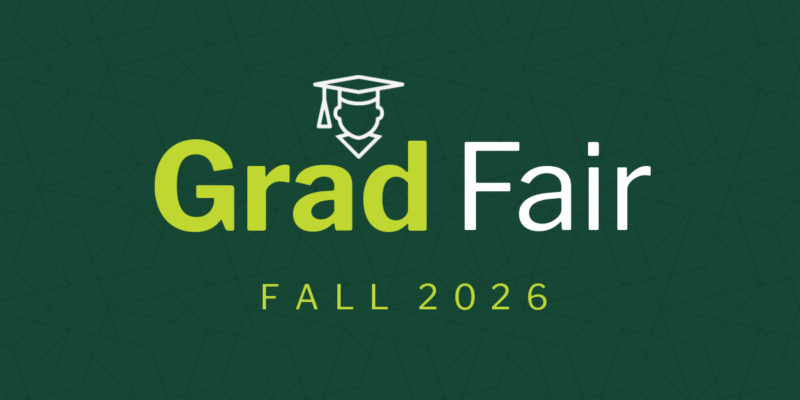 Grad fair set for Oct. 13